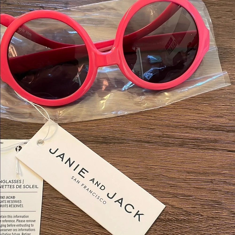 Janie and Jack Sunglasses children Size 4 years and up NWT